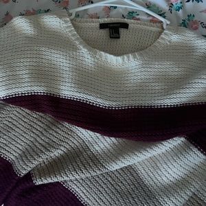 Forever 21 knit color block sweater